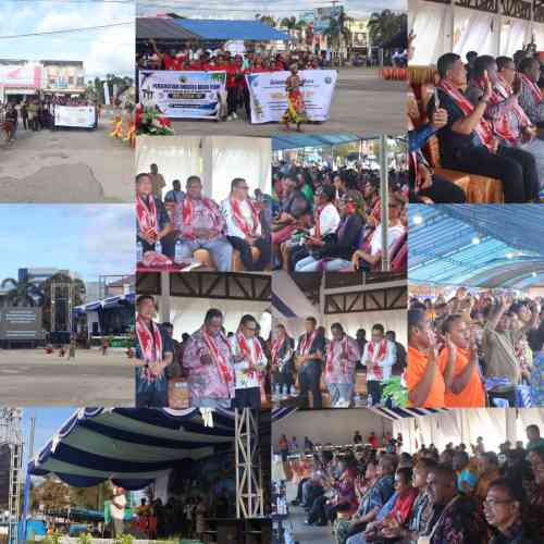 Wakapolda PBD Hadiri Pembukaan Temu Raya V PAM GKI se-Tanah Papua di Kabupaten Sorong Wakapolda PBD Hadiri Pembukaan Temu Raya V PAM GKI se-Tanah Papua di Kabupaten Sorong