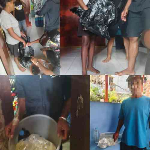 Satresnarkoba Polresta Sorong Kota Tertibkan Penjualan Cap Tikus, Amankan 25 Liter Miras Lokal