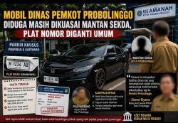 LSM Macan Kumbang Desak Audit Aset, Mobil Dinas Pemkot Probolinggo Berpelat Putih Jadi Sorotan