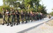 TMMD 129 Bojonegoro: Binsik Sore di Jalan Beton Baru Kedungpandan, Menjaga Fisik Sekaligus Hati Rakyat