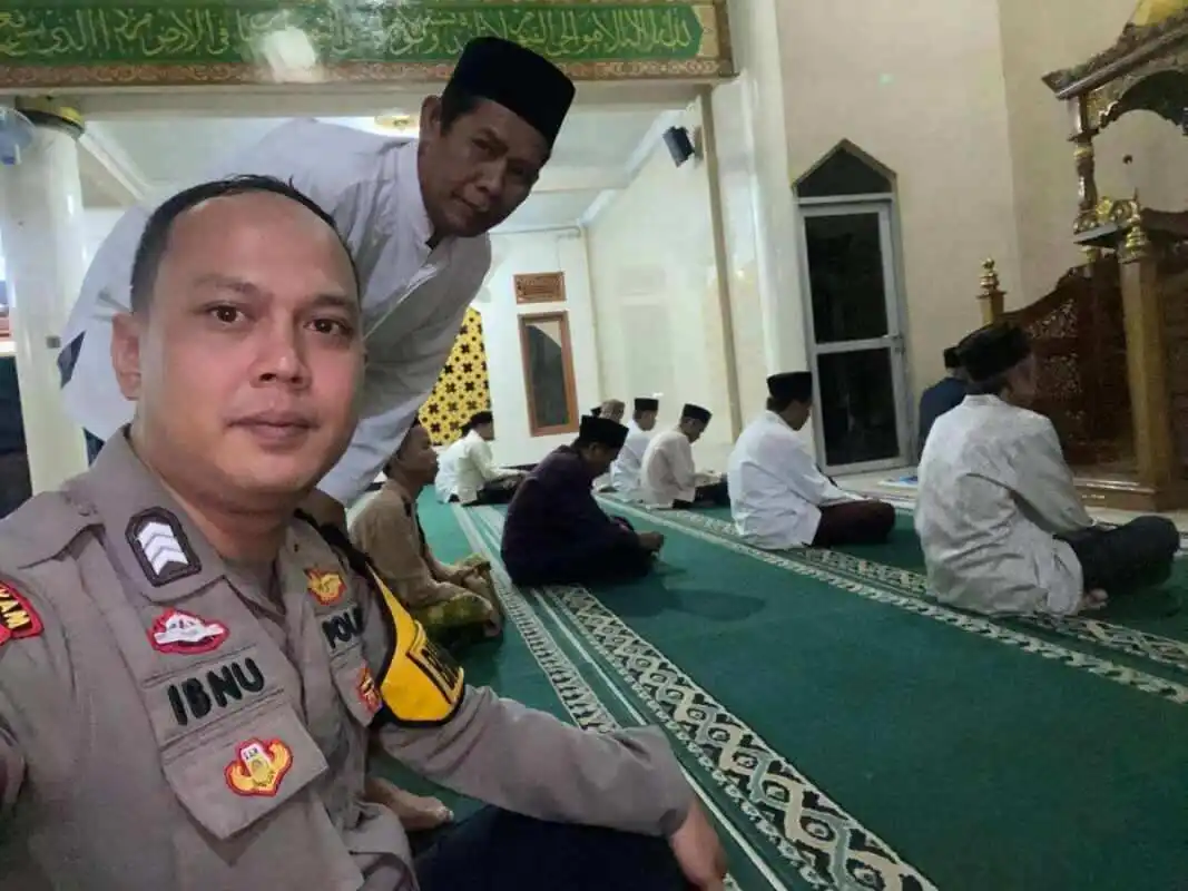 Bhabinkamtibmas Subuh Keliling pada Program Unggulan Kapolda Banten di Darkum Polsek Cikupa