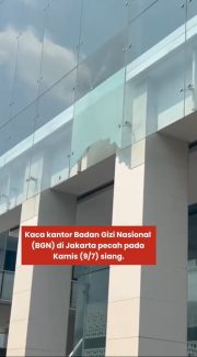 Kaca Gedung BGN Pecah, Polisi Tegaskan Bukan Akibat Penembakan
