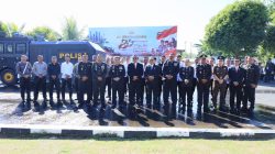 Dandim 1505/Tidore Hadiri Upacara dan Syukuran Hari Bhayangkara ke-80