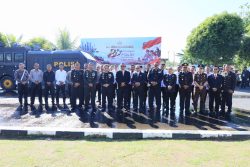 Dandim 1505/Tidore Hadiri Upacara dan Syukuran Hari Bhayangkara ke-80