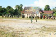 Jelang Pembukaan TMMD ke-129, Satgas TMMD Kodim 1505/Tidore Matangkan Persiapan Melalui Gladi Upacara
