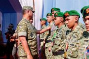 Wapang TNI dan Menhan RI Tinjau Yon TP di Jawa Timur, Pastikan Kesiapan Operasional Satuan