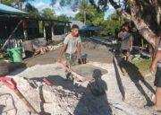 Pengecoran Jalan TMMD Ke-129 Kodim 1807/Sorong Selatan Rampung 100 Persen, Wujud Nyata Pengabdian TNI untuk Kesejahteraan Masyarakat