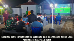 Koramil 0906-14/Tenggarong Seberang dan Masyarakat Nobar Laga Perempat Final Piala Dunia Koramil 0906-14/Tenggarong Seberang dan Masyarakat Nobar Laga Perempat Final Piala Dunia