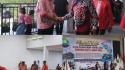 Kapolda Papua Barat Daya Hadiri Pelantikan Pengurus Ikatan Keluarga Besar Teon Nila Serua se-Provinsi Papua Barat Daya