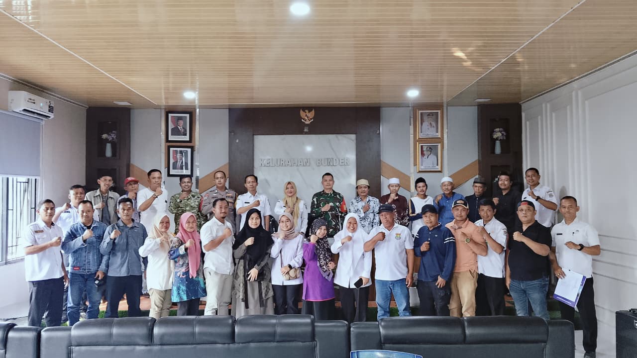 Bhabinkamtibmas Polsek Cikupa Monitoring Musyawarah Penentuan Ketua RW 01 PAW Kelurahan Bunder