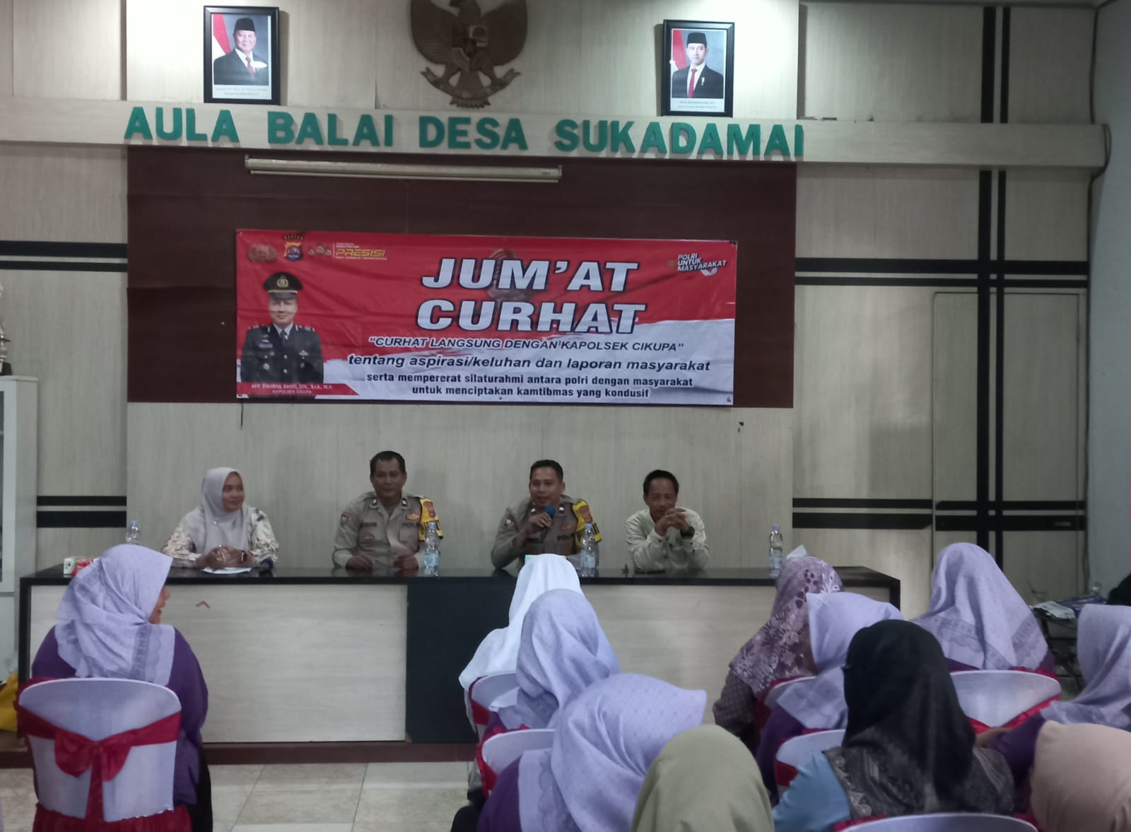 Jumat Curhat Polsek Cikupa Perkuat Sinergitas dengan Warga, Bahas Antisipasi Geng Motor hingga Keselamatan Berlalu Lintas