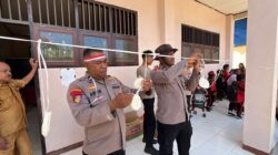 Sambang Merah Putih ke Pulau Raam, Polresta Sorong Kota Ajak Pelajar Semarakkan HUT RI ke-81
