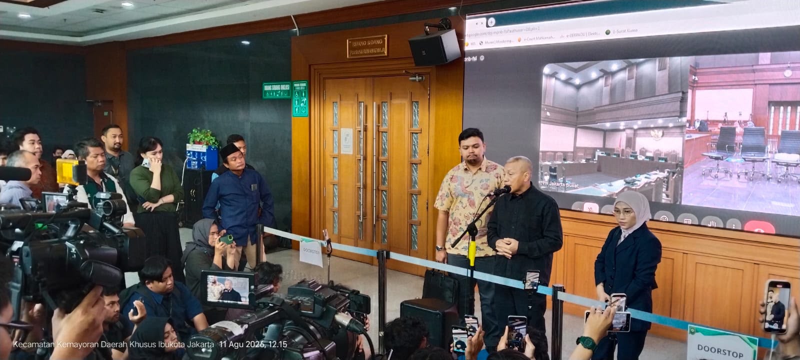 Sidang Perdana Dugaan Korupsi Kuota Haji Tambahan 2023β2024 Digelar, Yaqut Cholil Qoumas Duduk sebagai Terdakwa Sidang Perdana Dugaan Korupsi Kuota Haji Tambahan 2023β2024 Digelar, Yaqut Cholil Qoumas Duduk sebagai Terdakwa