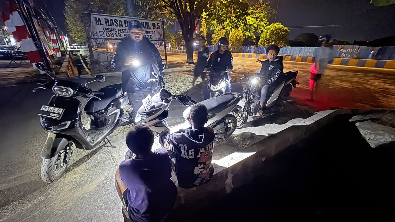 Tim Jatanras Polda PBD Gelar Patroli Antisipasi 3C di Sorong Timur