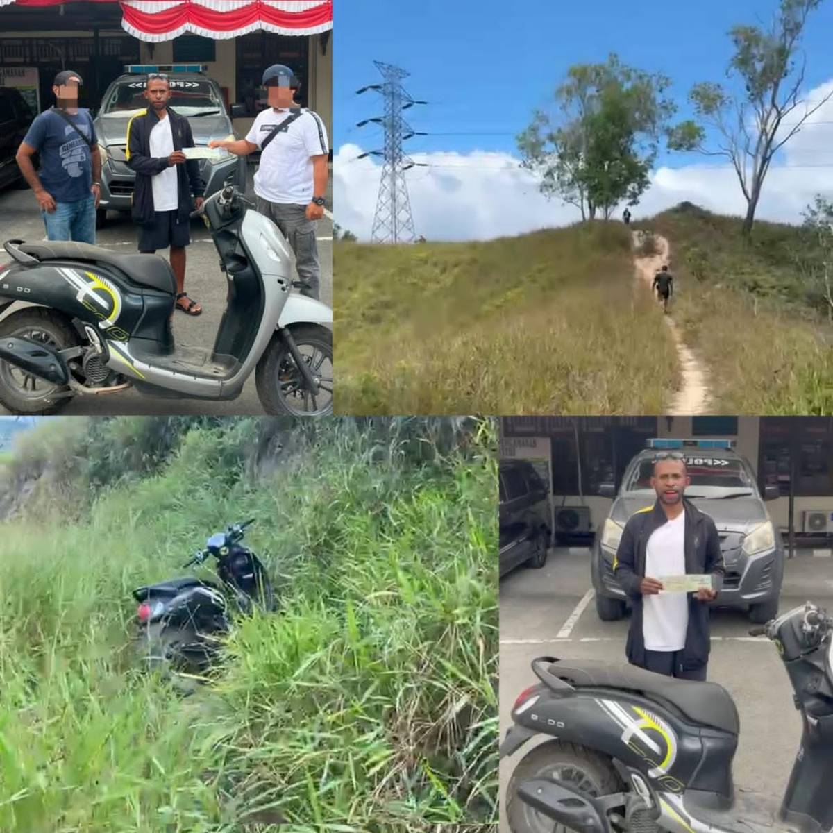 Diduga Hasil Curanmor di Gunung Doser, Tim Mangewang Polresta Sorong Kota Amankan Satu Motor Diduga Hasil Curanmor di Gunung Doser, Tim Mangewang Polresta Sorong Kota Amankan Satu Motor