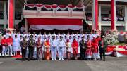 Jaga Semangat Juang Pahlawan, Dandim 1505/Tidore Hadiri Upacara HUT ke-81 RI