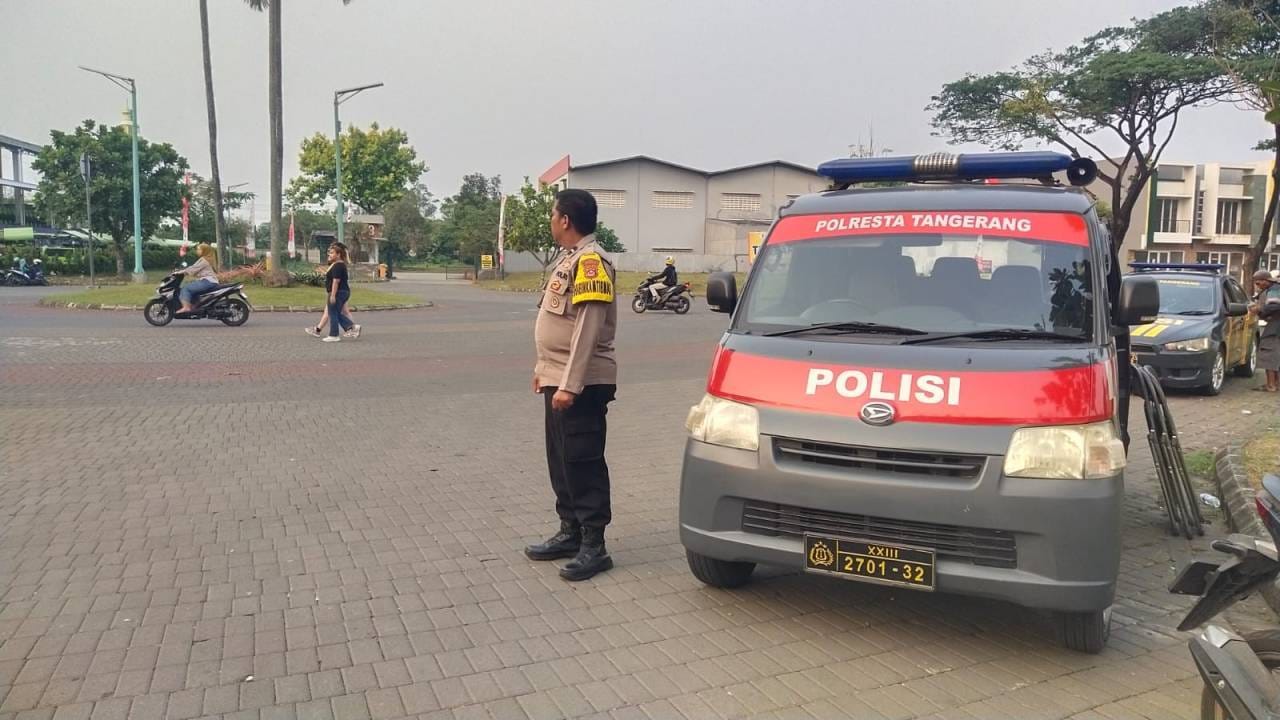 Polsek Cikupa Gencarkan Patroli Public Address, Sampaikan Imbauan Pencegahan Karhutla Polsek Cikupa Gencarkan Patroli Public Address, Sampaikan Imbauan Pencegahan Karhutla