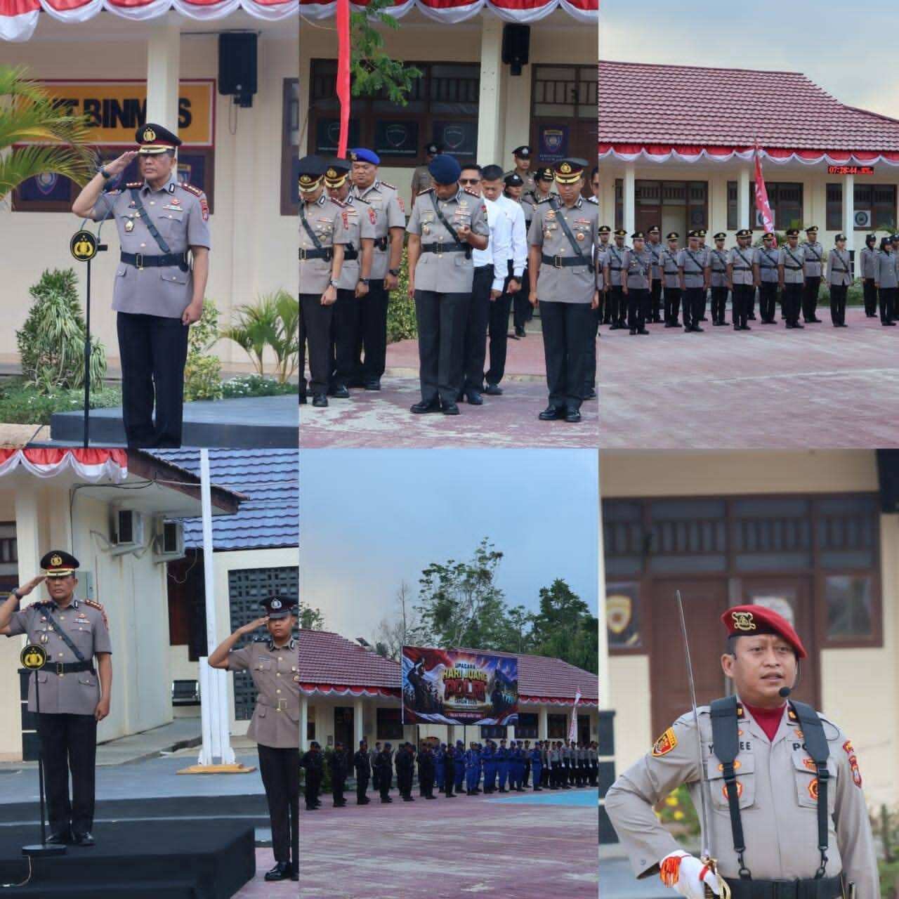 Wakili Kapolda Papua Barat Daya, Wakapolda Pimpin Upacara Hari Juang Polri 2026 Wakili Kapolda Papua Barat Daya, Wakapolda Pimpin Upacara Hari Juang Polri 2026