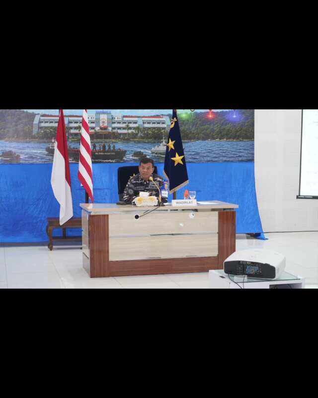 Pangkoarmada III Hadiri Tactical Floor Game Latihan Operasi Mengatasi Gerakan Separatis Bersenjata TA 2026