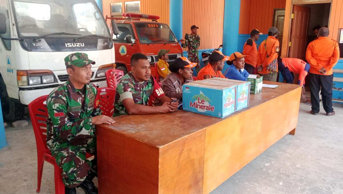 Hadapi Potensi Karhutla, Satgas Yonif 2 Marinir Bersama Forkopimda Paniai Tingkatkan Kesiapsiagaan