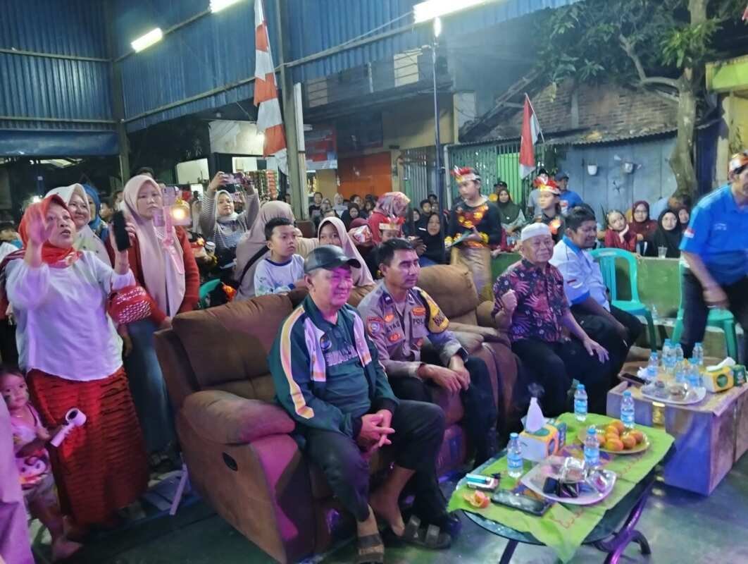 Bhabinkamtibmas Sukamulya Hadiri Semarak Kemerdekaan HUT ke-81 RI, Perkuat Sinergitas dengan Warga