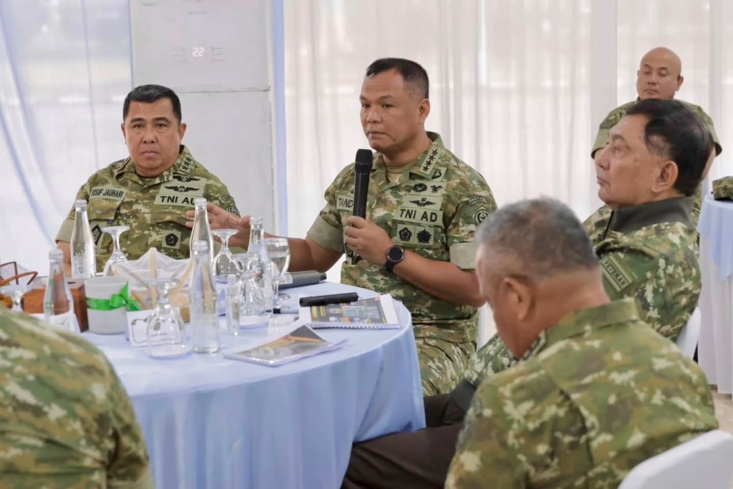 Wapang TNI Tinjau Kesiapan Yonif TP di Sumatera Utara