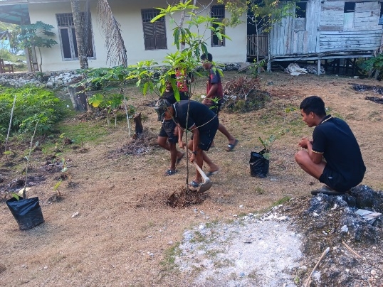 TMMD Ke-129 Kodim 1807/Sorsel Dorong Ketahanan Pangan, TNI Bersama Warga Bangun Kemandirian Pangan di Kampung Sesor TMMD Ke-129 Kodim 1807/Sorsel Dorong Ketahanan Pangan, TNI Bersama Warga Bangun Kemandirian Pangan di Kampung Sesor