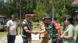 Danrem 181/PVT Bersama Forkopimda Tinjau Hasil TMMD Ke-129, Pastikan Pembangunan di Kampung Sesor Berikan Manfaat Nyata