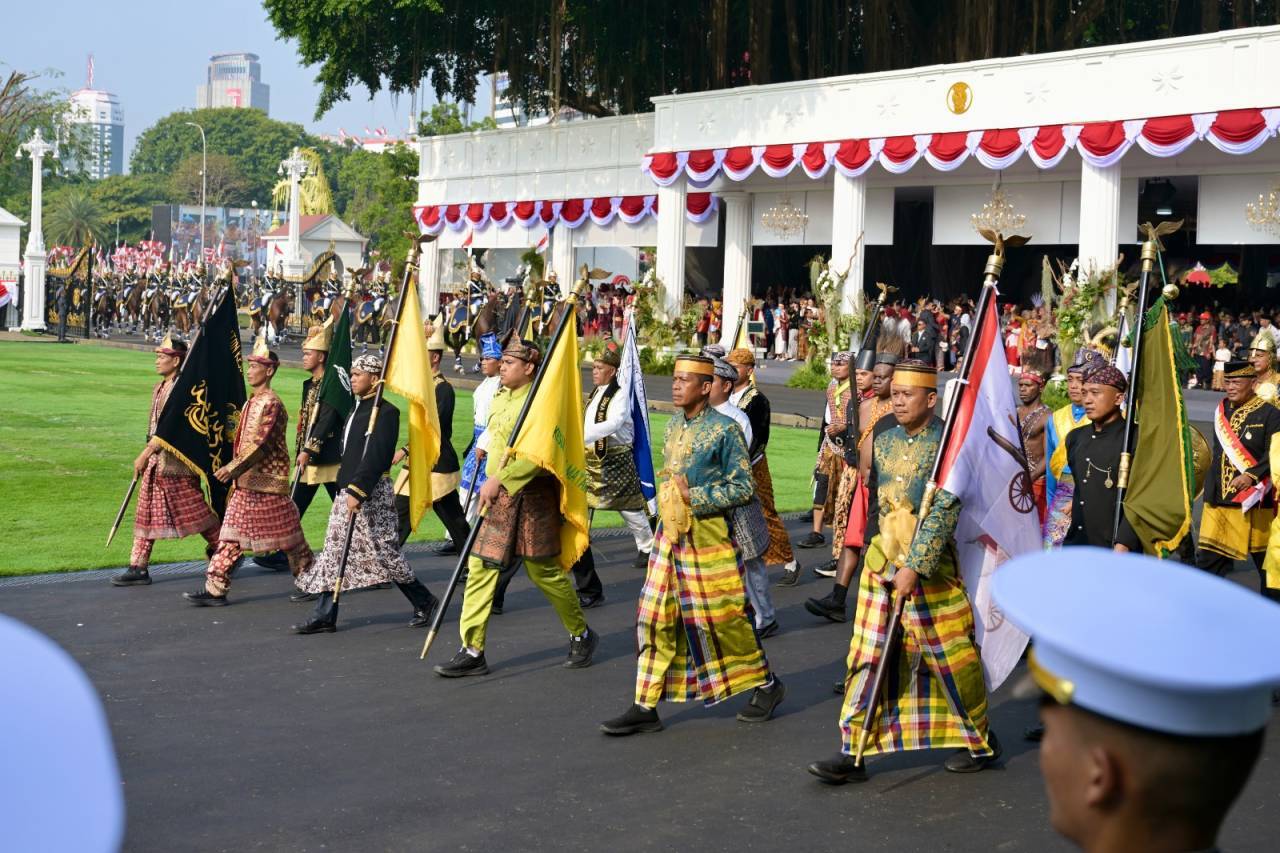 Panglima TNI Hadiri Upacara Peringatan Detik-Detik Proklamasi di Istana Merdeka