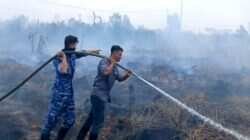 Pemadaman dan Pembasahan Lahan Gambut Diperkuat, Satgas Darat Lanud Sjamsudin Noor Berjibaku di Tengah Asap Tekan Dampak Karhutla di Kalsel