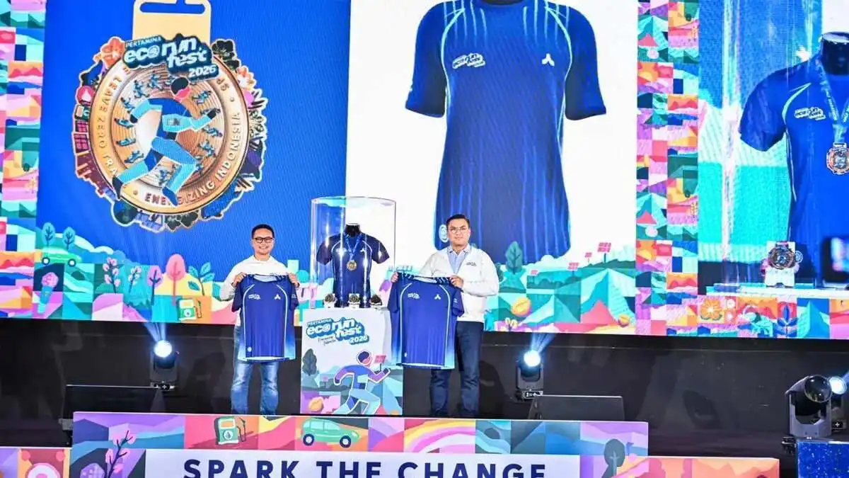 Eco Jersey Pertamina Eco Runfest 2026 dari Limbah Eco Jersey Pertamina Eco Runfest 2026 dari Limbah