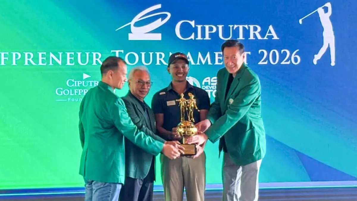 Kemenangan Bersejarah Kevin Caesario Akbar di Ciputra Golfpreneur Tournament 2026 Kemenangan Bersejarah Kevin Caesario Akbar di Ciputra Golfpreneur Tournament 2026