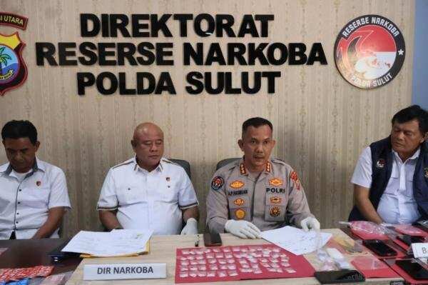 Bongkar Kasus Narkoba di Sulut