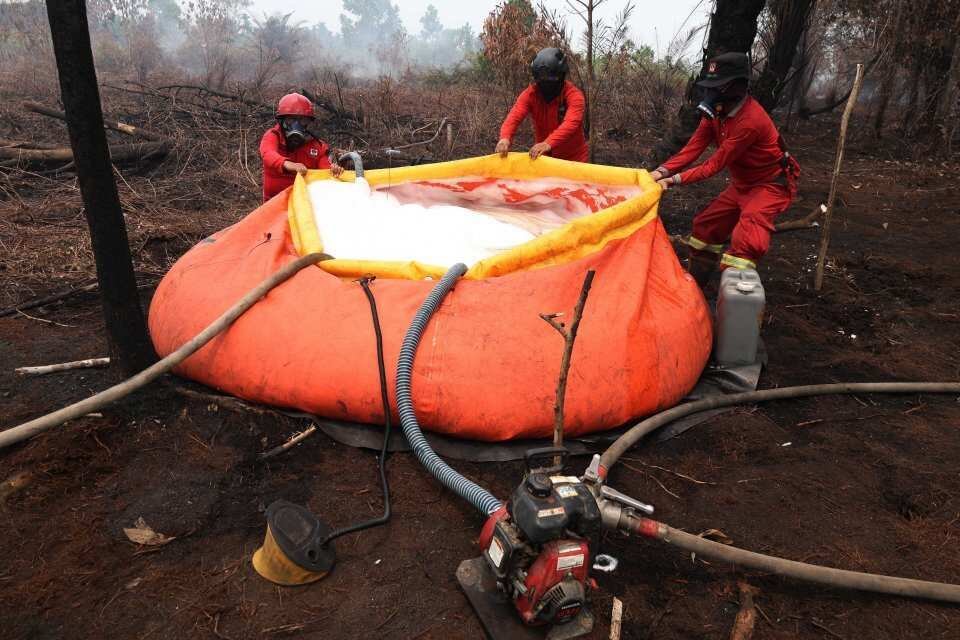 Jepang Kirim Kapal dan Helikopter Untuk Bantu Pemadaman Karhutla