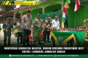Mantapkan Sinergitas Wilayah, Dandim Bersama Forkopimda Ikuti Virtual Launching Jembatan Garuda