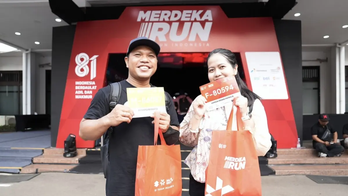 Pasangan Semarang Berhasil Mendapatkan Tiket Merdeka Run dengan Selisih Waktu Singkat