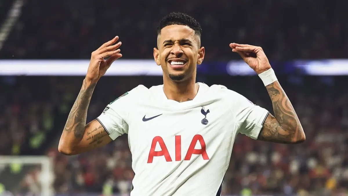 Gol Debut Savinho dan Target Ambisius De Zerbi di Tottenham