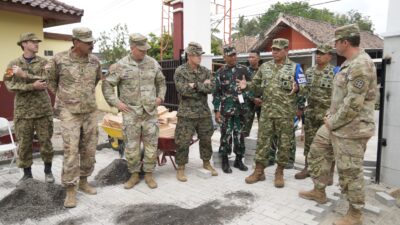 Encap SGS 2026 Buktikan Komitmen Tni Bersama Negara Bangun Fasilitas Pendidikan Untuk Masyarakat Di Martapura