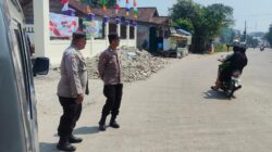 Polsek Cikupa Gelar Patroli Public Address, Edukasi Warga Cegah Karhutla