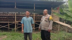 Aiptu Rukmono Sambangi Warga Budimulya, Perkuat Kepedulian dan Kamtibmas