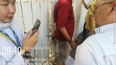 Eksekusi Pengosongan Tanah dan Bangunan di Menteng Berjalan Kondusif, Barang Termohon Diangkut Eksekusi Pengosongan Tanah dan Bangunan di Menteng Berjalan Kondusif, Barang Termohon Diangkut