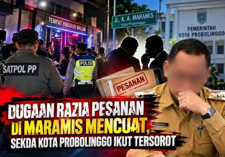 Sekda Kota Probolinggo Disorot, Razia Maramis Dihantui Isu Pesanan