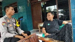 Sambang Tokoh Masyarakat, Aipda Ilyas Perkuat Kamtibmas di Sukamulya