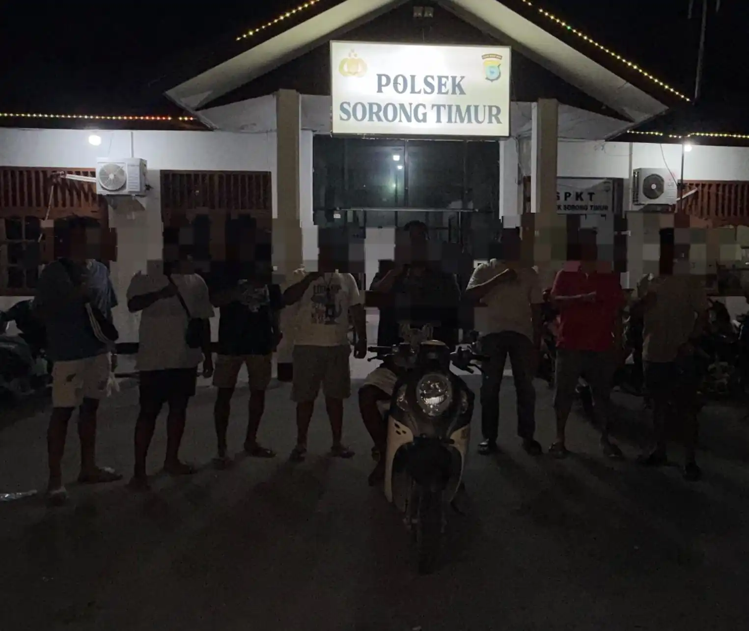 Team Paniki Polsek Sorong Timur Amankan Terduga Pelaku Curanmor, Satu Unit Honda Scoopy Diamankan Team Paniki Polsek Sorong Timur Amankan Terduga Pelaku Curanmor, Satu Unit Honda Scoopy Diamankan