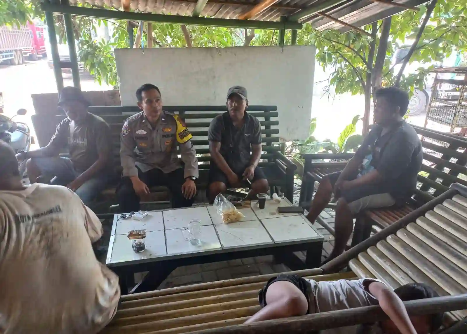 Program POLIRAN, Aipda Dieko Dorong Warga Pasir Gadung Tingkatkan Keterampilan Program POLIRAN, Aipda Dieko Dorong Warga Pasir Gadung Tingkatkan Keterampilan