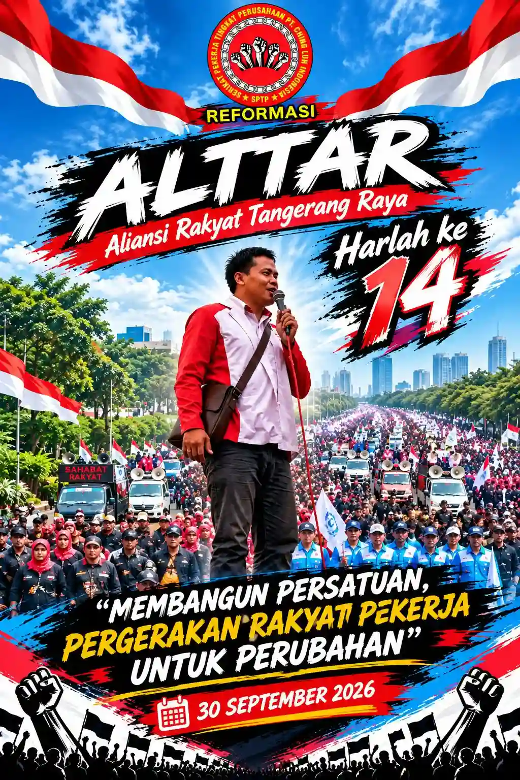 Edih Jayadi Mengucapkan Selamat Harlah Untuk Aliansi Rakyat Tangerang ( ALTTAR ) Yang Ke 14 Tahun