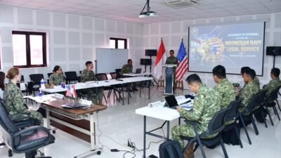 Seminar Hukum Dan Kesehatan Dalam Rangkaian Latgabma Super Garuda Shield 2026