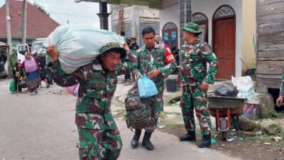Aksi Cepat TNI Respons Meningkatnya Aktivitas Gunung Sinabung