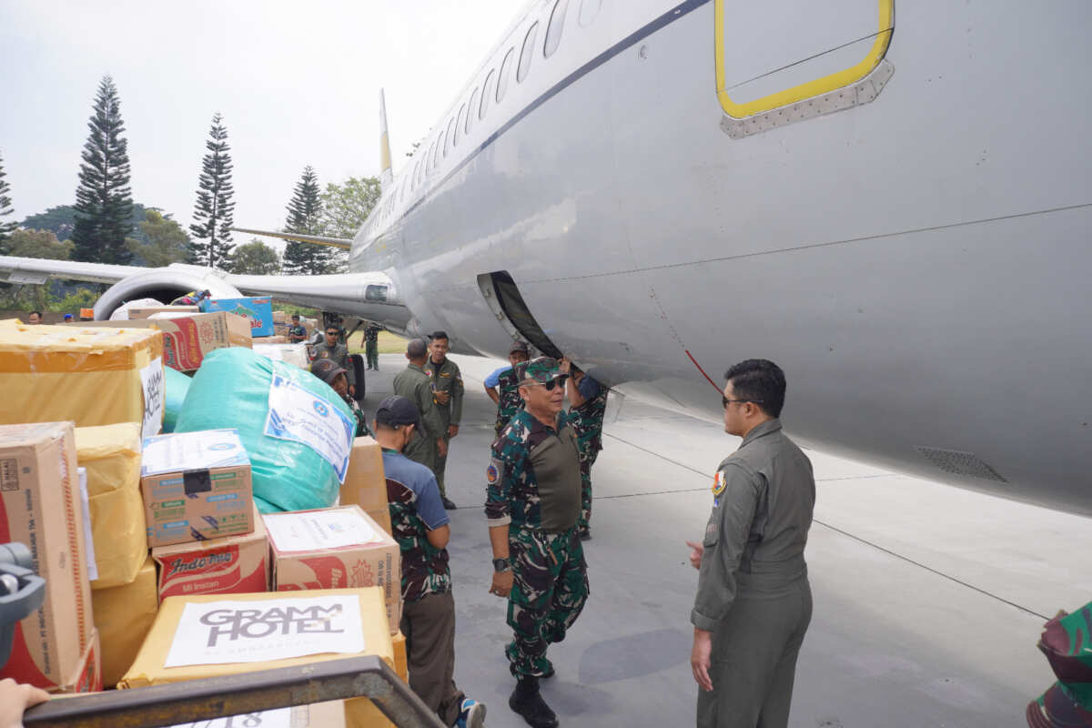 Hari Kesembilan Belas, Bantuan TNI untuk Korban Gempa NTT Tembus 1.061,822 Ton