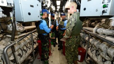 Kopaska dan US Navy Sinkronisasikan Taktik VBSS dan CQB Pada Super Garuda Shield 2026